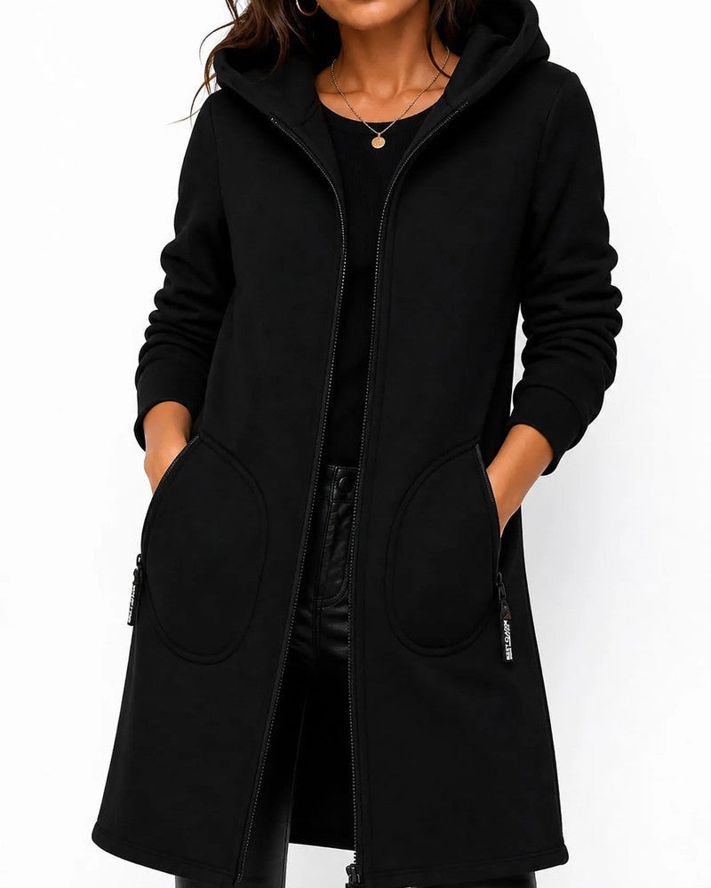 Lily Hooded Zip Fleece Jacket