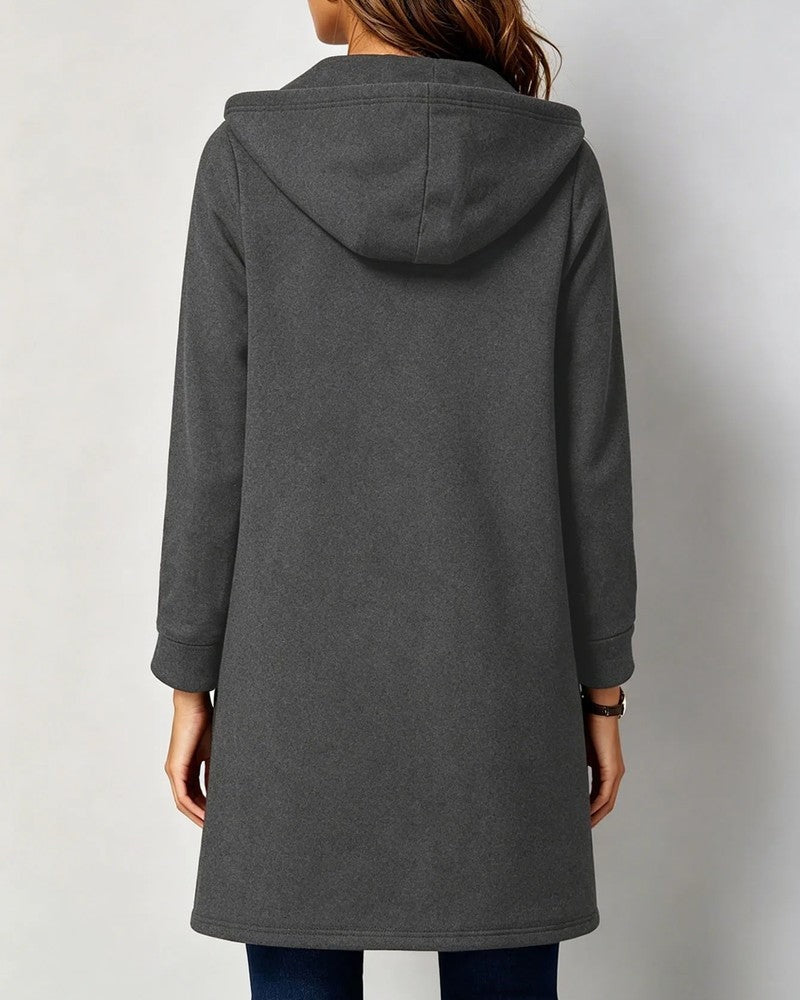Lily Hooded Zip Fleece Jacket