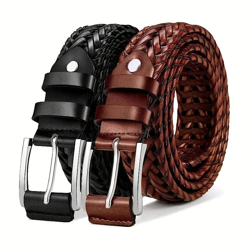 Logan Woven Stretch Braided Belt