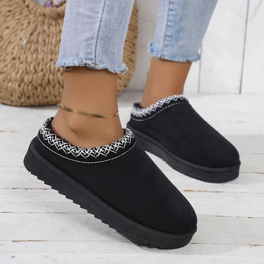 Louise Cozy Platform Indoor Slippers