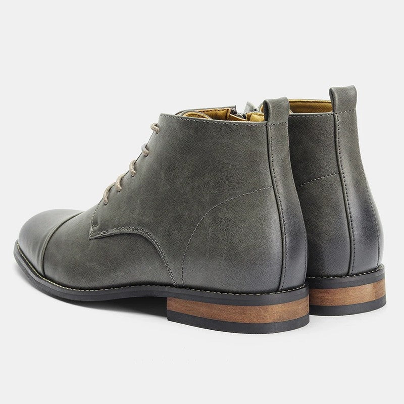 Matthew Cap Toe Leather Dress Boot