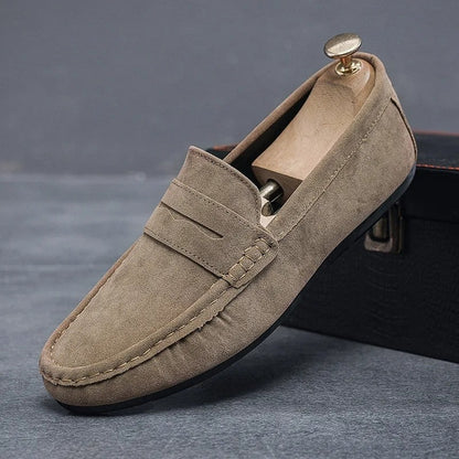 Maxwell Suede Penny Slip-On Loafer