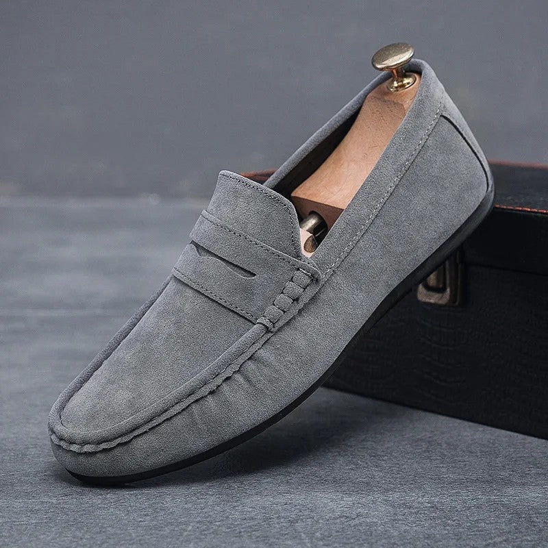 Maxwell Suede Penny Slip-On Loafer