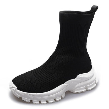 Melissa Chunky Knit Sock Sneaker Boot