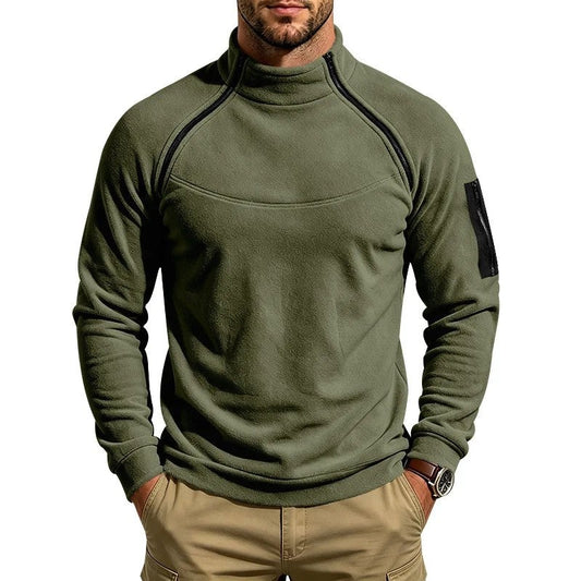 Miles Men's Fleece Quarter-Zip Pullover