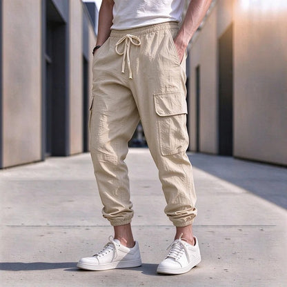 Miles Men's Relaxed Cargo Jogger Pants