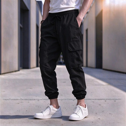 Miles Men's Relaxed Cargo Jogger Pants