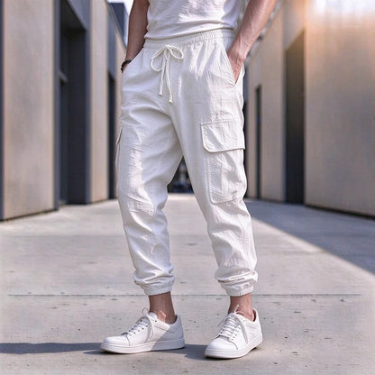 Miles Men's Relaxed Cargo Jogger Pants