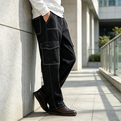 Miles Men's Relaxed Cargo Pocket Pants