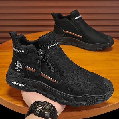 Miles Zip High-Top Sport Sneakers