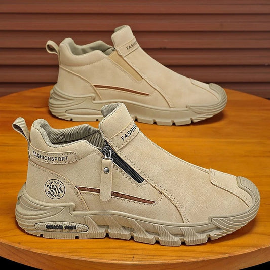 Miles Zip High-Top Sport Sneakers