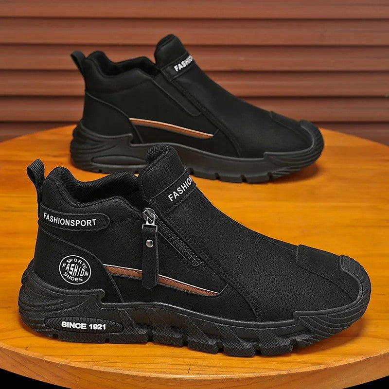 Miles Zip High-Top Sport Sneakers