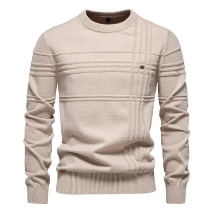 Nicholas Textured Crewneck Knit Sweater