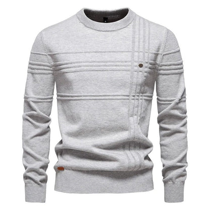 Nicholas Textured Crewneck Knit Sweater