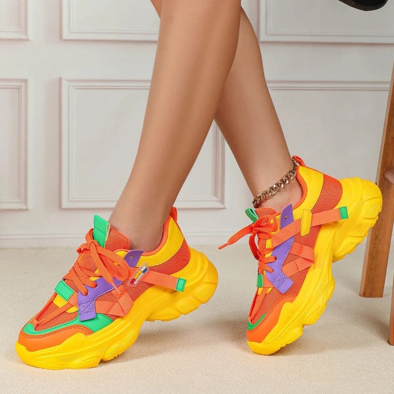 Nina Women's Chunky Platform Running Sneakers
