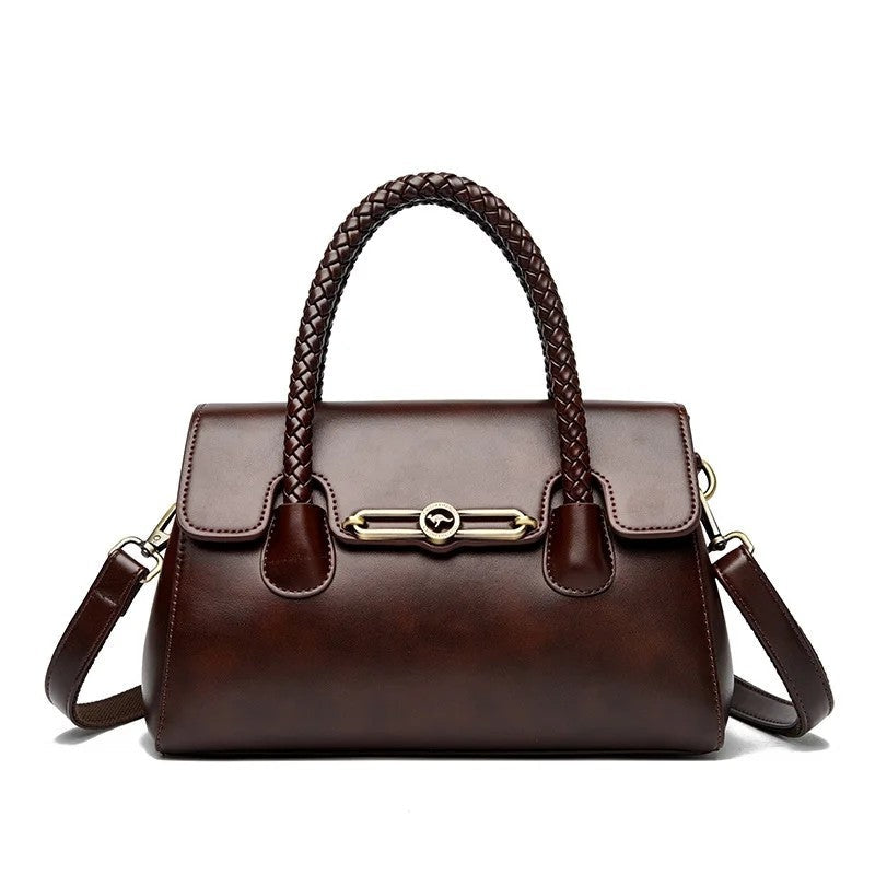 Nina Women's Structured Top Handle Satchel Bag