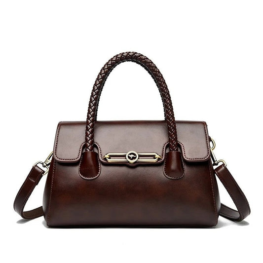 Nina Women's Structured Top Handle Satchel Bag