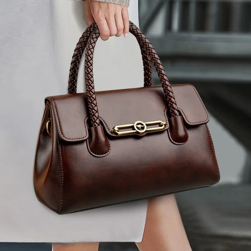 Nina Women's Structured Top Handle Satchel Bag