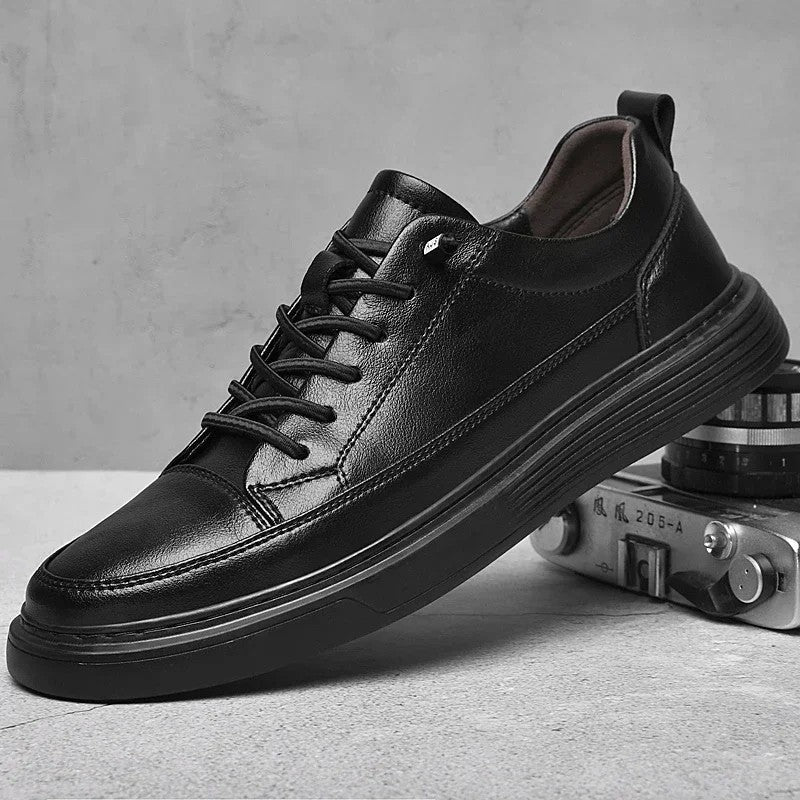 Owen Low-Top Leather Casual Sneaker