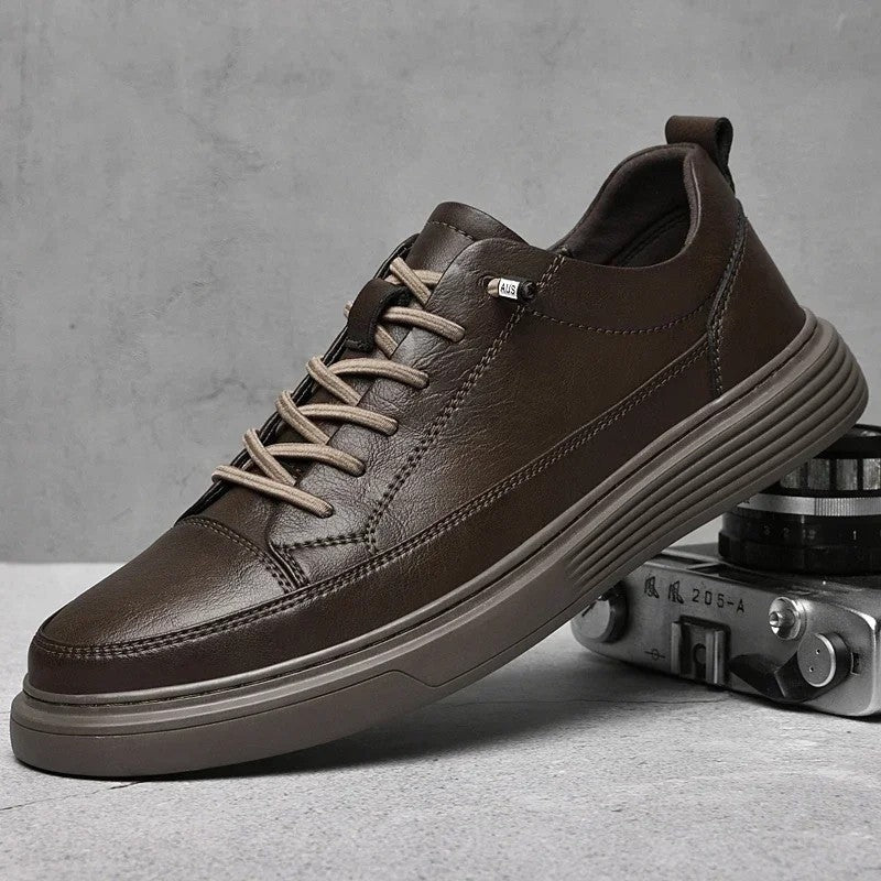 Owen Low-Top Leather Casual Sneaker