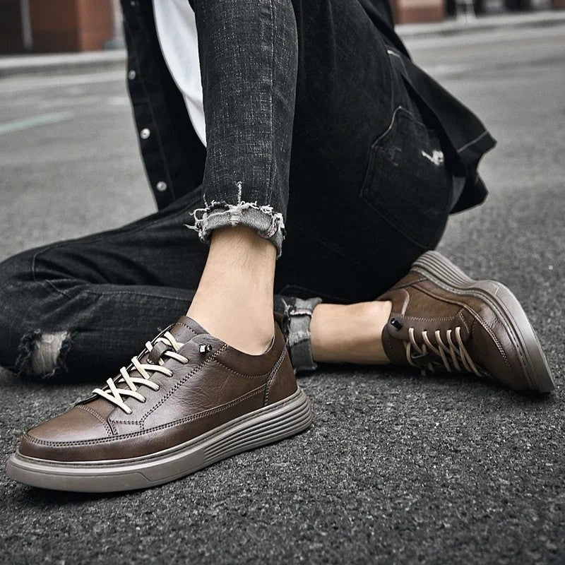 Owen Low-Top Leather Casual Sneaker