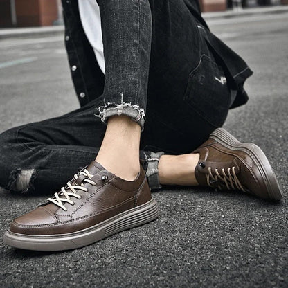 Owen Low-Top Leather Casual Sneaker