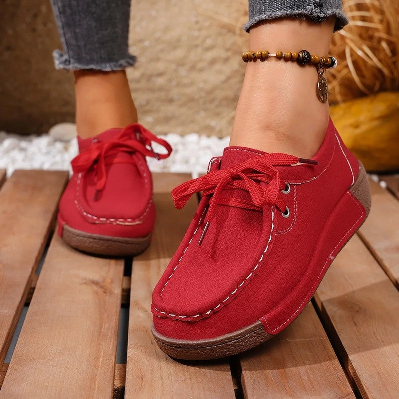 Rachel Relaxed Stitch Detail Loafer