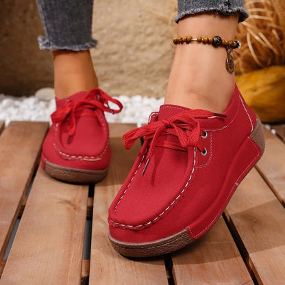 Rachel Relaxed Stitch Detail Loafer