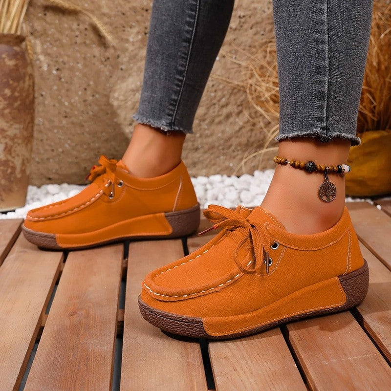 Rachel Relaxed Stitch Detail Loafer