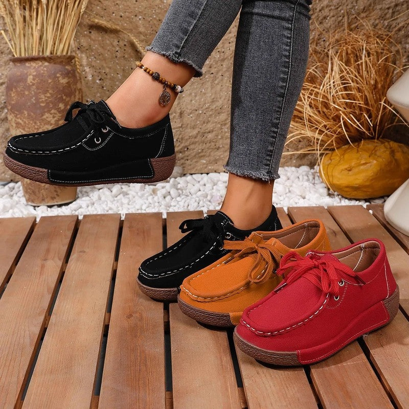 Rachel Relaxed Stitch Detail Loafer