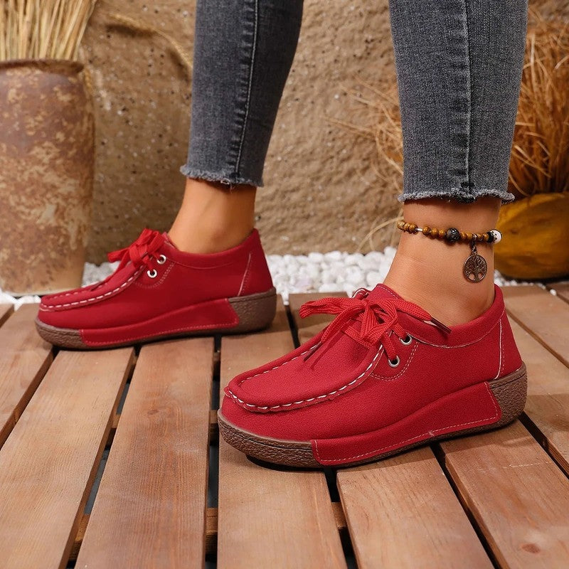 Rachel Relaxed Stitch Detail Loafer