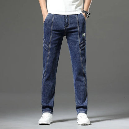 Sandra Relaxed Straight-Leg Denim Jeans