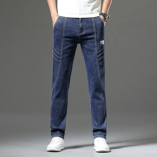 Sandra Relaxed Straight-Leg Denim Jeans