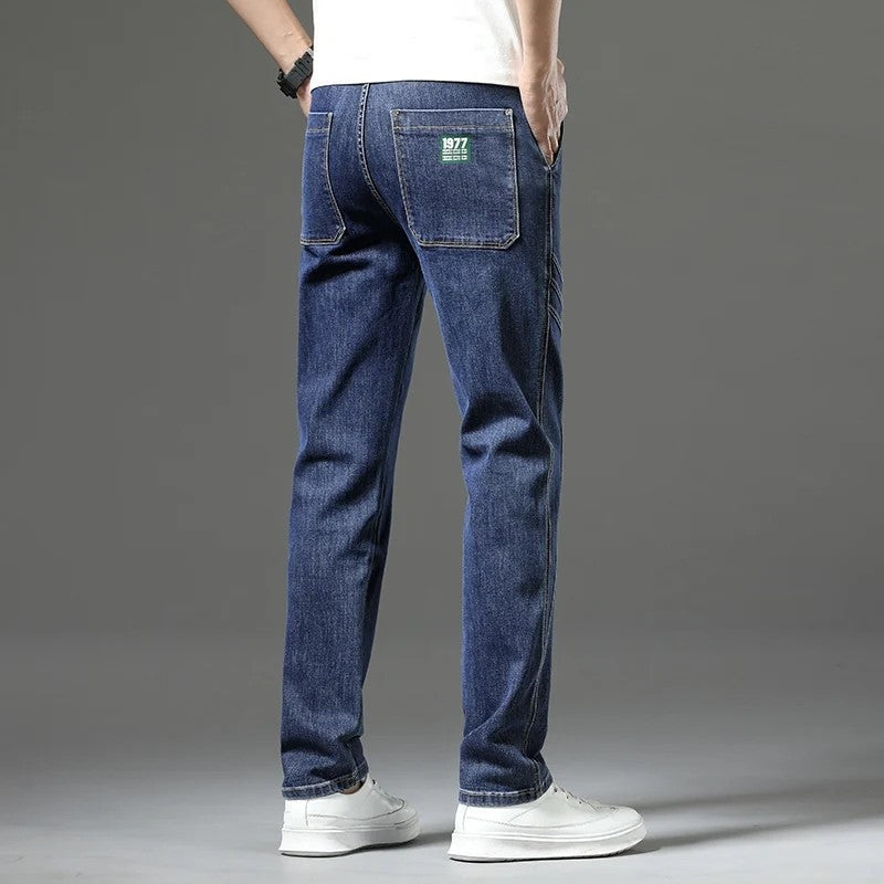 Sandra Relaxed Straight-Leg Denim Jeans