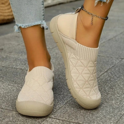Selma Women's Quilted Knit Slip-On Sneakers