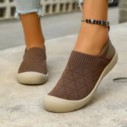 Selma Women's Quilted Knit Slip-On Sneakers