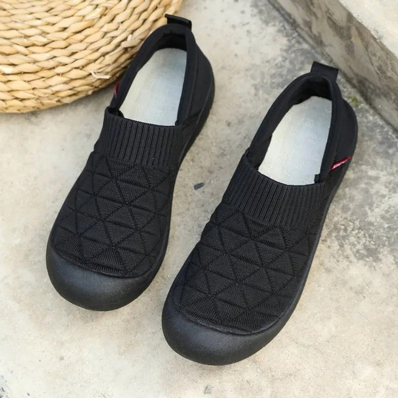 Selma Women's Quilted Knit Slip-On Sneakers