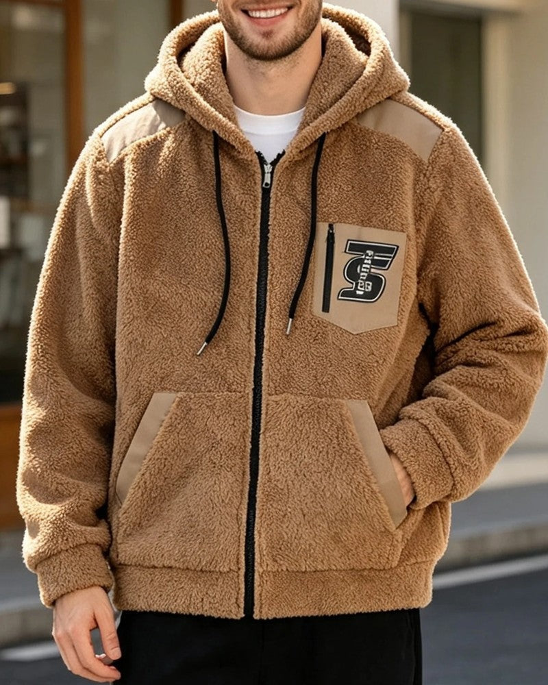 Sharon Fleece Zip Hooded Jacket