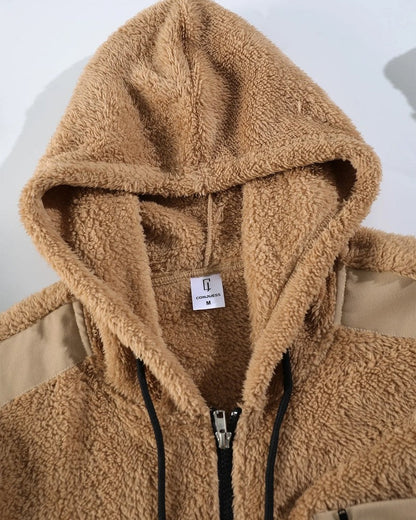 Sharon Fleece Zip Hooded Jacket