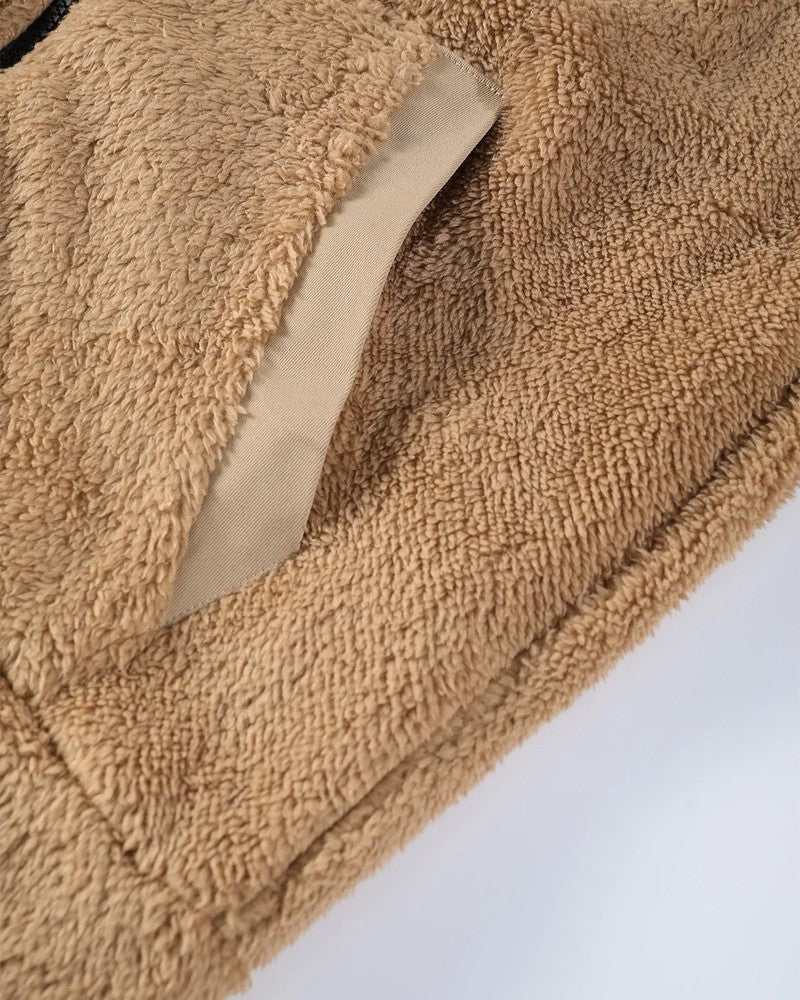 Sharon Fleece Zip Hooded Jacket