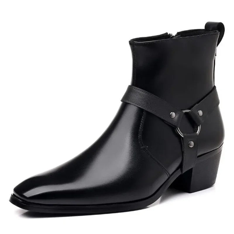 Simon Harness Strap Ankle Boot