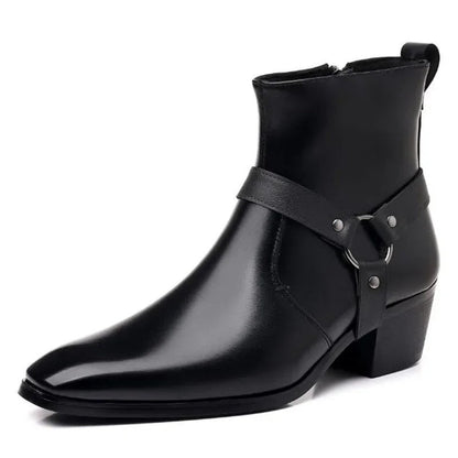 Simon Harness Strap Ankle Boot
