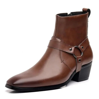 Simon Harness Strap Ankle Boot