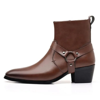 Simon Harness Strap Ankle Boot