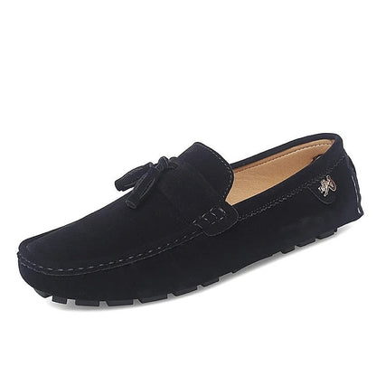 Simon Men's Suede Driving Loafer Moccasin