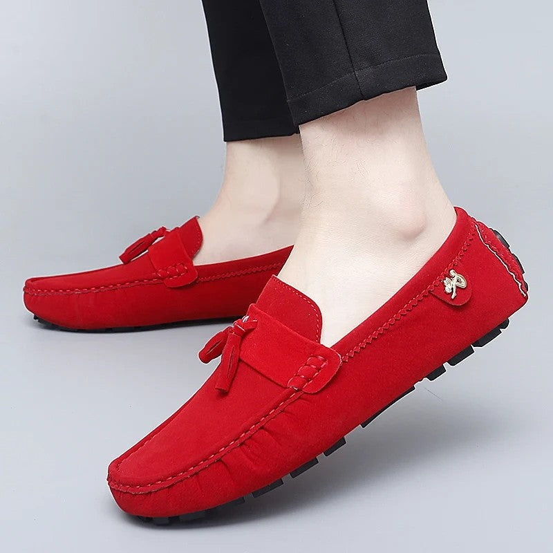 Simon Men's Suede Driving Loafer Moccasin