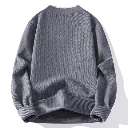 Simon Men's Textured Knit Henley Pullover