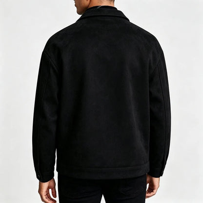 Spencer Men's Relaxed Snap-Front Shirt Jacket