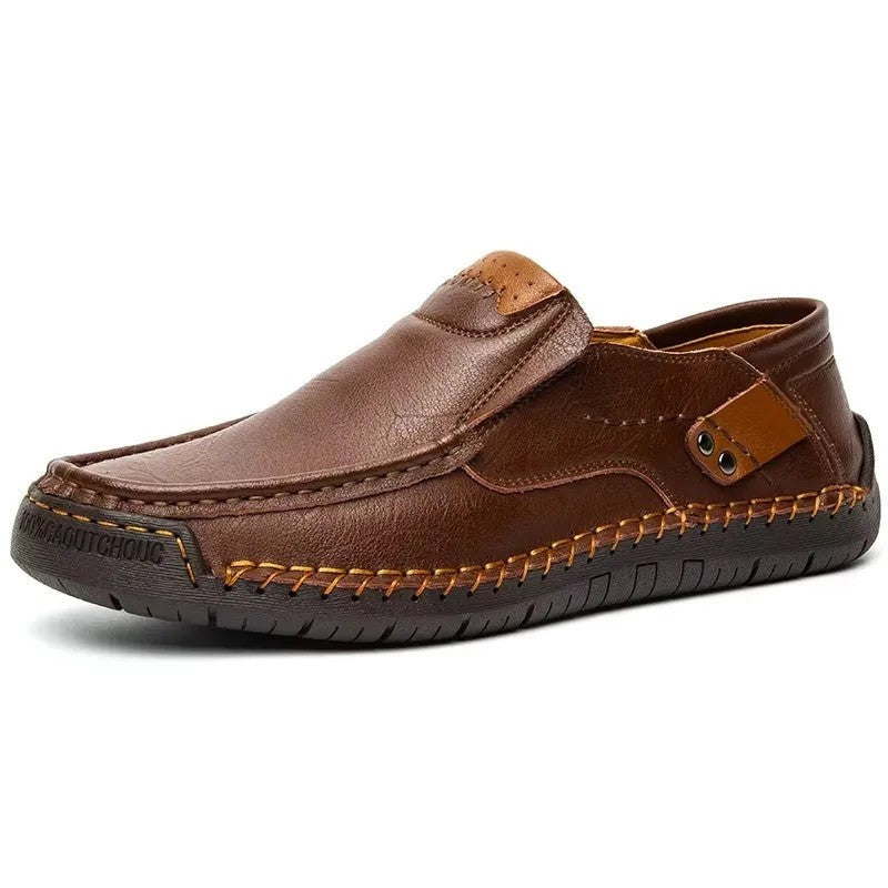 Thomas Men's Moc Toe Slip-On Loafer