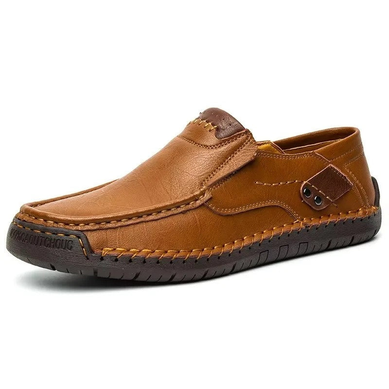 Thomas Men's Moc Toe Slip-On Loafer